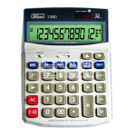 CALCULADORA DE ESCRITORIO 12 DIG. PRINTAFORM 1380