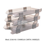 CHAROLA ACRILICA 3 NIVELES T.CARTA MARCA SABLON