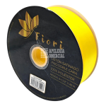 MERCERIA LISTON SATINADO 1 1/2" X 45 M. COLOR AMARILLO CANARIO
