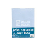 PAPEL SEGURIDAD T.CARTA C/U AZUL CLARO