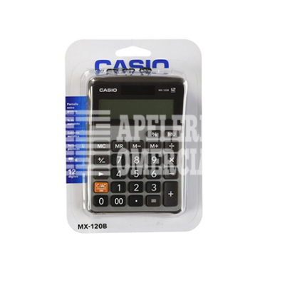 CALCULADORA DE ESCRITORIO 12 DIG. CASIO MX120B 