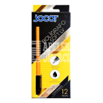 BOLIGRAFO JOCAR P/FINO 0.7 MM. COLOR NEGRO