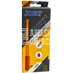 BOLIGRAFO JOCAR P/FINO 0.7 MM. COLOR ROJO