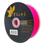 MERCERIA LISTON SATINADO 1 1/2" X 45 M. COLOR FUCSIA