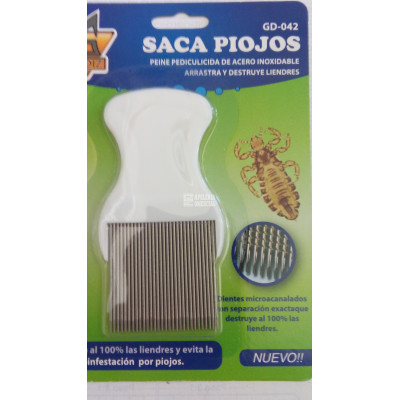 MERCERIA PEINE SACA PIOJOS MOD. GD-042