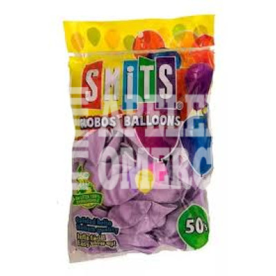 GLOBOS BOLSA C/50 # 9 C.LILA