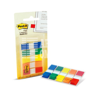 PAPELETAS POST IT MINI BANDERITAS C/100