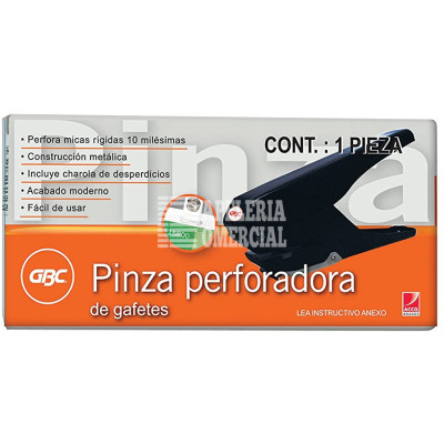 PERFORADORA DE GAFFETE GBC