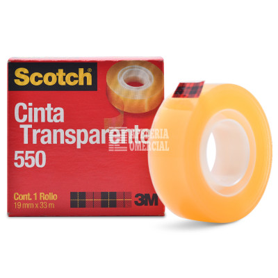 ROLLO CINTA ADHESIVA SCOTCH 550 19 X 33 MTS.