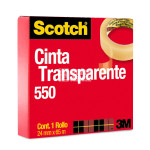 ROLLO CINTA ADHESIVA SCOTCH 550 24 X 65 MTS.