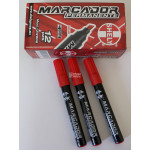 MARCADOR PUNTO GRUESO PERMANENTE SHELY C.ROJO
