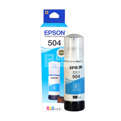 ST504220 TANQUE PARA IMPRESORA EPSON CYAN 504