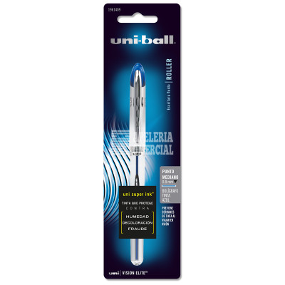 MARCADOR  UNIBALL VISION ELITE UB-200 EN BLISTER C/AZUL