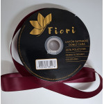 MERCERIA LISTON SATINADO 7/8" X 45 M. COLOR VINO