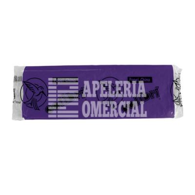 PAPEL CHINA COLOR C/100 MORADO